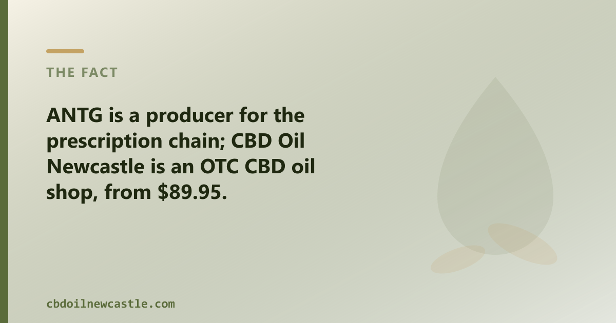 A licensed producer and an OTC shop are two different things, for different needs