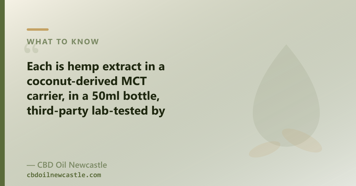 ECS Botanics is a licensed producer of prescription medical cannabis; OTC CBD oil is a different route