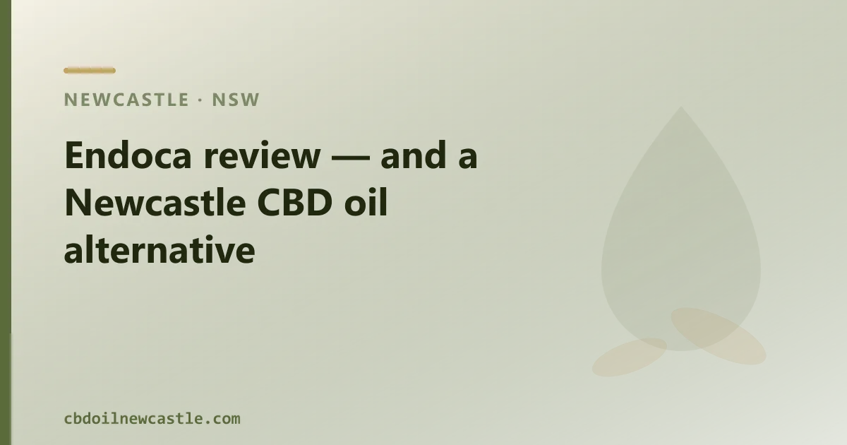 Endoca review — an Australian CBD Oil Alternative